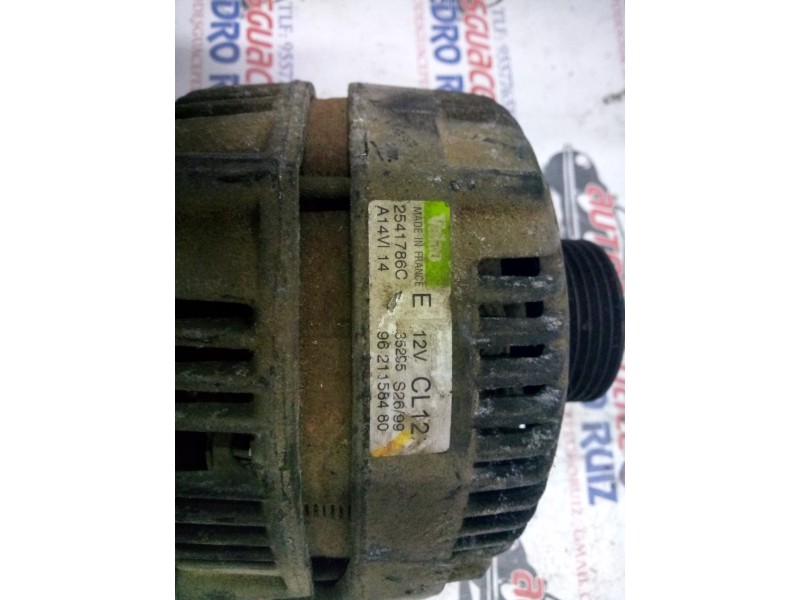 Recambio de alternador para peugeot partner (s1) 1.6 16v cat referencia OEM IAM 9621158480  