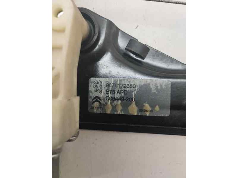 Recambio de elevalunas trasero derecho para citroën c4 picasso live edition referencia OEM IAM 9676172380  