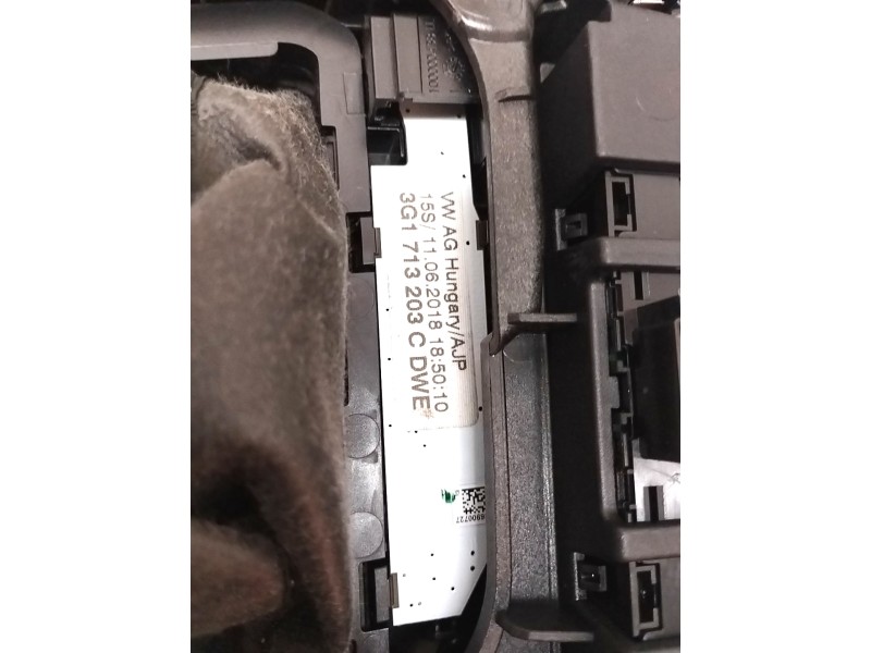 Recambio de pomo palanca cambio para volkswagen arteon (3h7) r-line 4motion referencia OEM IAM 3G1713203C  