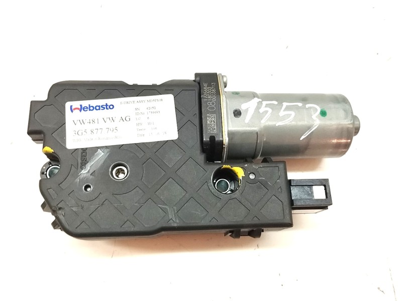 Recambio de motor techo electrico para volkswagen arteon (3h7) r-line 4motion referencia OEM IAM 3G5877795  