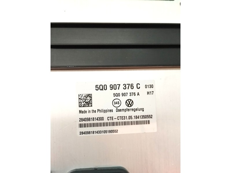 Recambio de centralita suspension para volkswagen arteon (3h7) r-line 4motion referencia OEM IAM 5Q0907376C  