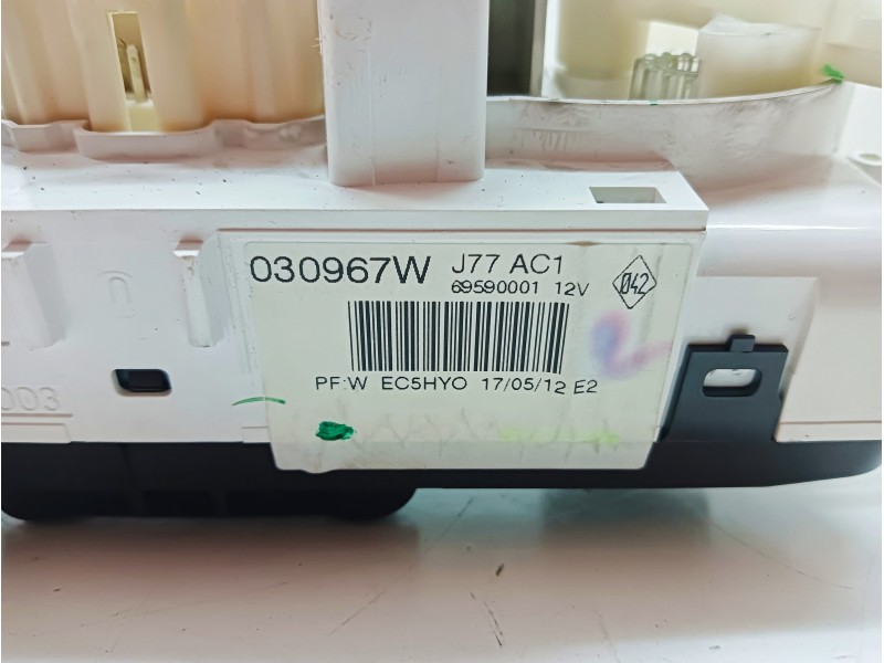 Recambio de mando calefaccion / aire acondicionado para renault clio iii authentique referencia OEM IAM 030967W  