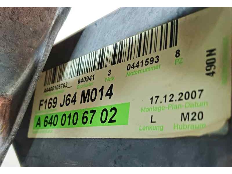 Recambio de motor completo para mercedes-benz clase b (w245) 200 cdi (245.208) referencia OEM IAM OM640941  
							