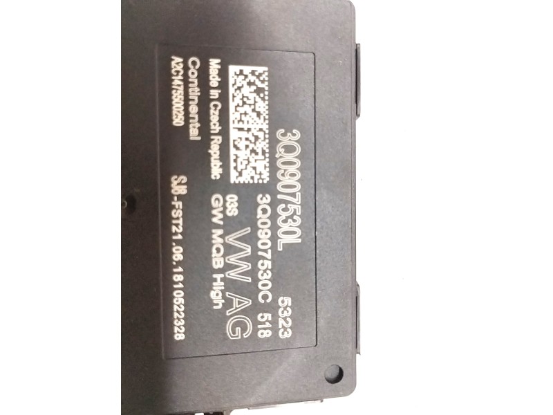 Recambio de modulo electronico para volkswagen arteon (3h7) r-line 4motion referencia OEM IAM 3Q0907530L  