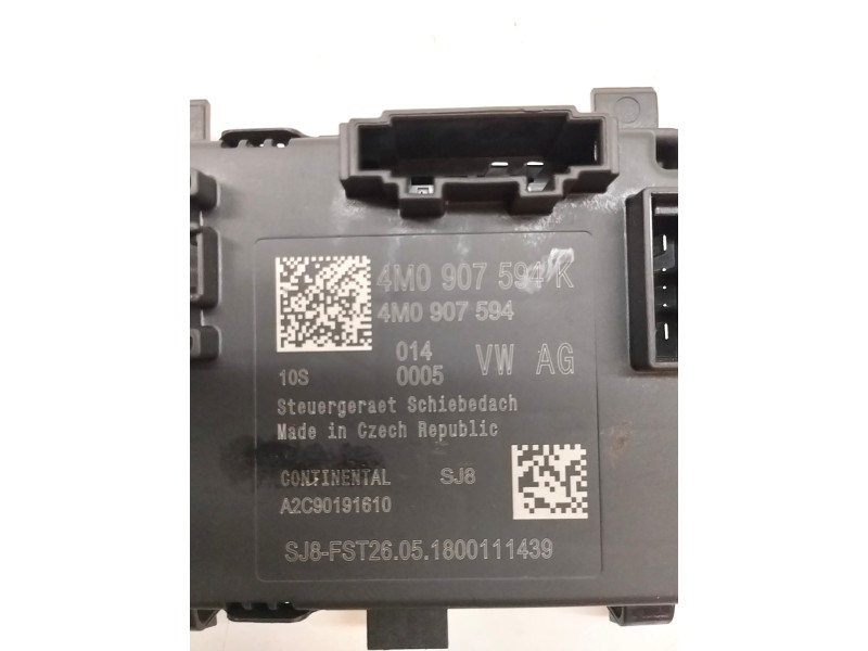 Recambio de modulo electronico para volkswagen arteon (3h7) r-line 4motion referencia OEM IAM 4M0907594K  