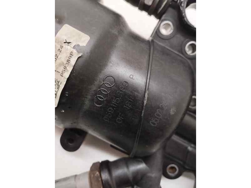 Recambio de soporte filtro aceite para audi q5 (8r) 3.0 tdi 245 cv referencia OEM IAM 059115389  