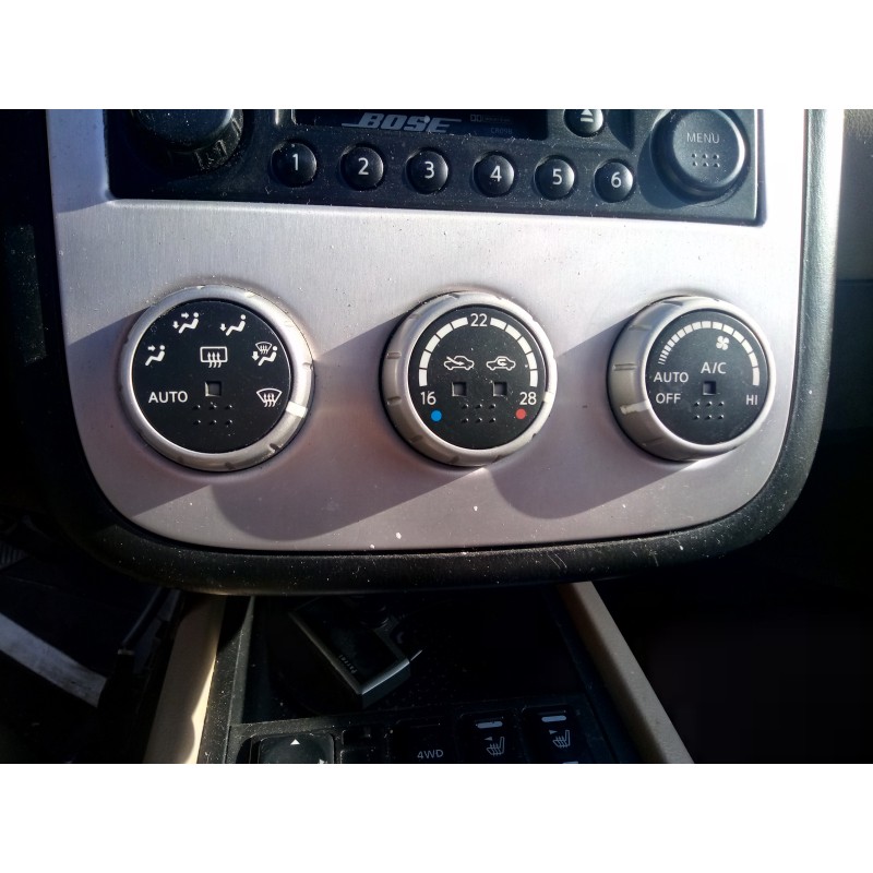 Recambio de mando climatizador para nissan murano (z50) básico referencia OEM IAM   