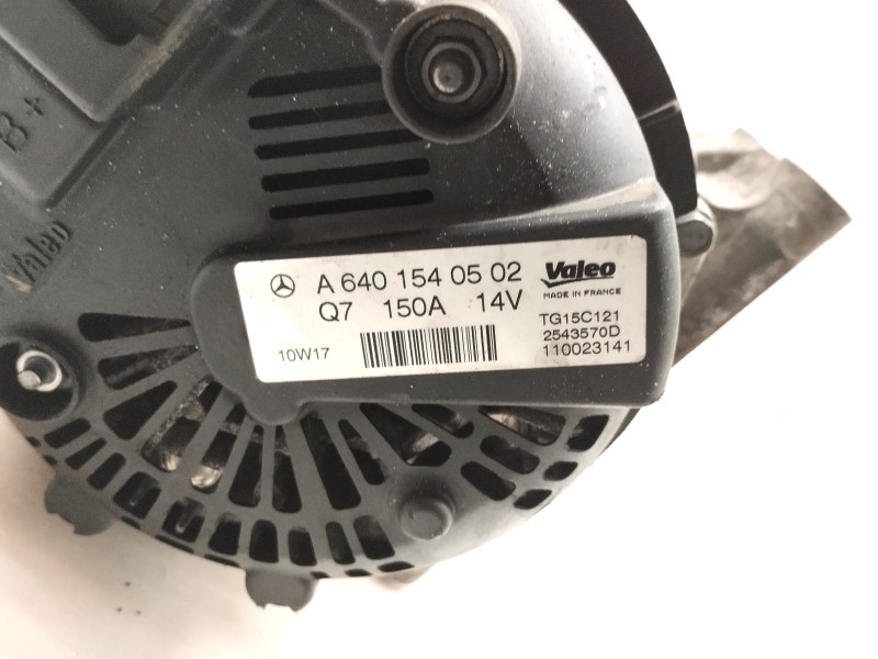 Recambio de alternador para mercedes-benz clase a (w169) 2.0 cdi cat referencia OEM IAM A6401540502  