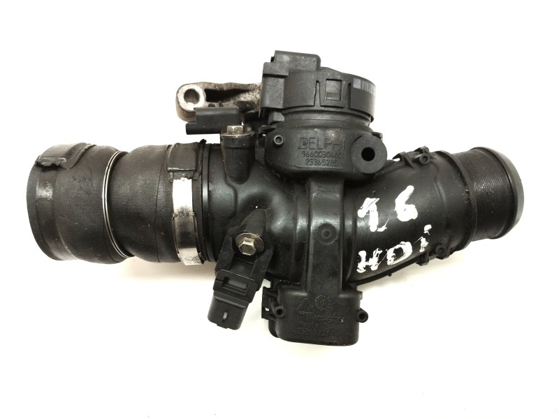 Recambio de caja mariposa para citroën c4 berlina 1.6 16v hdi fap referencia OEM IAM 9660030480  