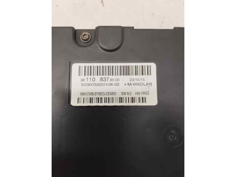 Recambio de cuadro instrumentos para citroën c4 picasso live edition referencia OEM IAM 981108378000  