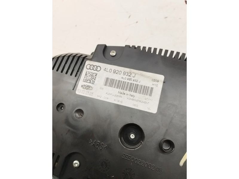 Recambio de cuadro instrumentos para audi q7 (4l) 3.0 tdi (176kw) referencia OEM IAM 4L0920932J  