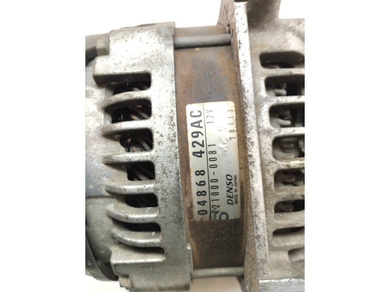 Recambio de alternador para chrysler voyager (rg) 2.5 crd cat referencia OEM IAM 04868429AC  