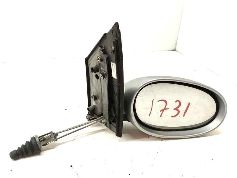Recambio de retrovisor derecho para smart coupe fortwo coupe 0.6 54 cv referencia OEM IAM 0000512V007C49L  