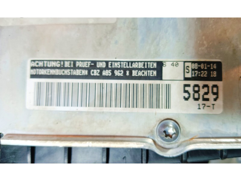 Recambio de motor completo para audi a1 (8x) 1.2 16v tfsi referencia OEM IAM CBZA  