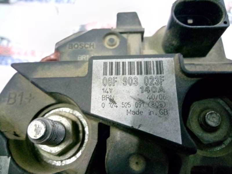 Recambio de alternador para seat leon (1p1) 1.9 tdi referencia OEM IAM 06F903023F   Recambio de alternador para seat leon (1p1) 1.9 tdi referencia OEM IAM 06F903023F