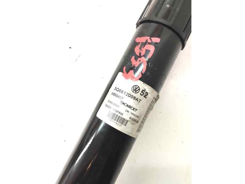Recambio de amortiguador trasero izquierdo para volkswagen arteon (3h7) r-line 4motion referencia OEM IAM 3Q0512009AT  
