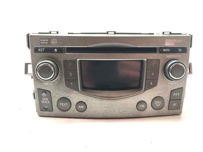 Recambio de sistema audio / radio cd para toyota verso 1.6 vvt-i 16v 132 monospace referencia OEM IAM 861200F060  
							