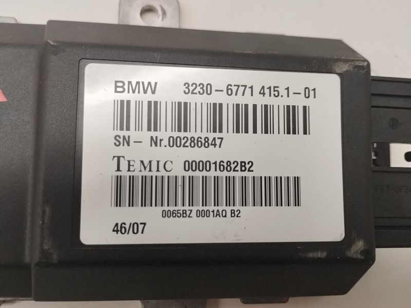 Recambio de modulo electronico para bmw serie 7 (e65/e66) 3.0 turbodiesel cat referencia OEM IAM 32306771415101  