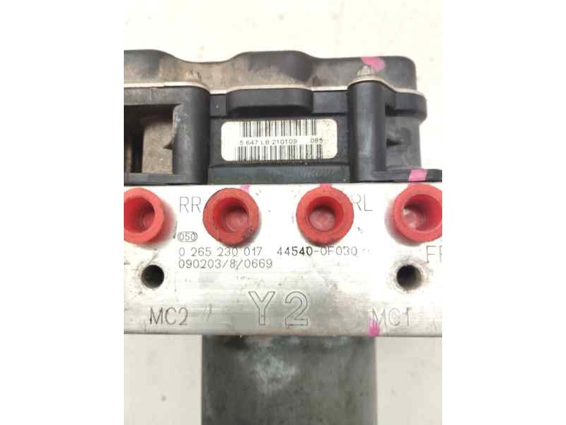 Recambio de abs para toyota verso 1.6 vvt-i 16v 132 monospace referencia OEM IAM 0265230017  