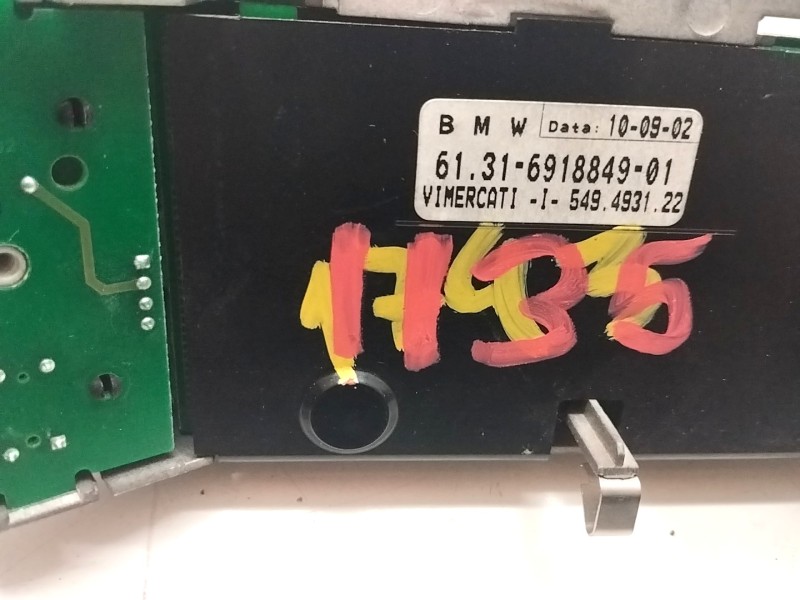 Recambio de mando luces para bmw serie 7 (e65/e66) 3.0 turbodiesel cat referencia OEM IAM 6131691884901  