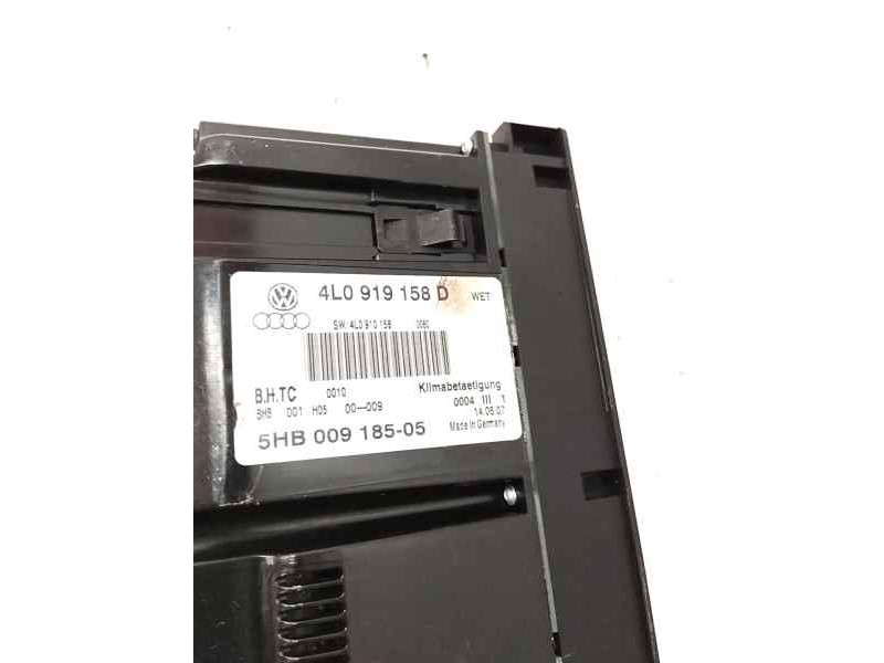 Recambio de mando climatizador para audi q7 (4l) 3.0 v6 24v tdi referencia OEM IAM 4L0919158D  