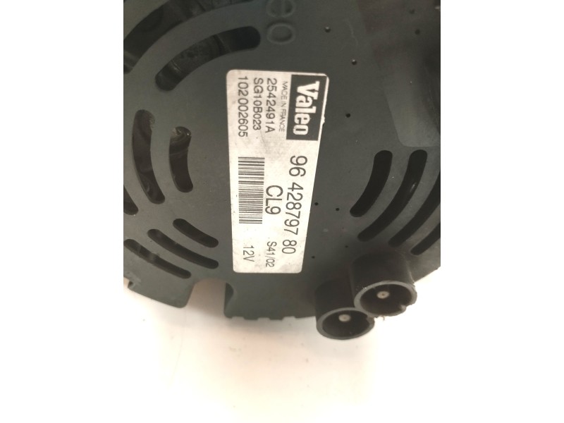 Recambio de alternador para peugeot 307 (s1) 1.6 16v cat referencia OEM IAM 9642879780  