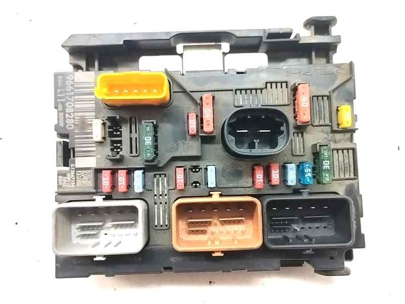 Recambio de caja reles / fusibles para peugeot 307 break / sw (s1) 1.6 hdi 109cv referencia OEM IAM 9661708280  