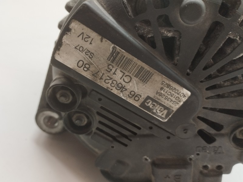Recambio de alternador para peugeot 207 1.4 hdi referencia OEM IAM 9646321780  