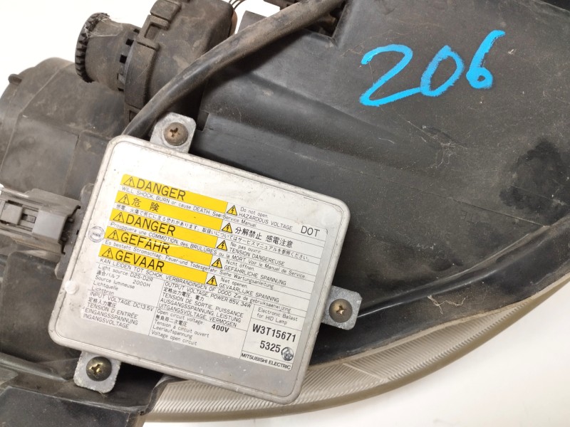 Recambio de faro izquierdo para mazda 5 berl. (cr) 2.0 crtd active+ (105kw) referencia OEM IAM W3T15671  