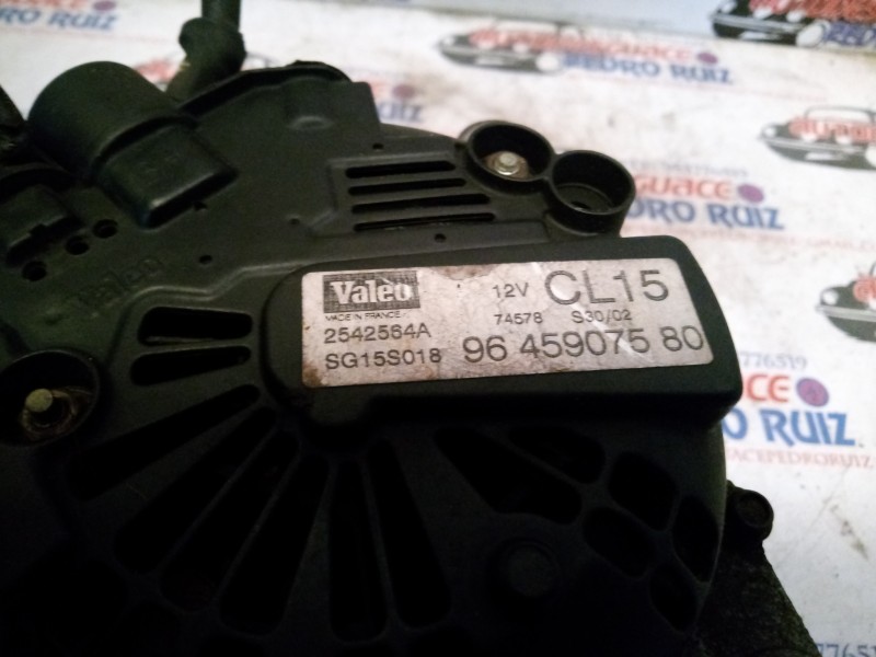 Recambio de alternador para citroën c5 berlina 2.0 hdi cat (rhz / dw10ated) referencia OEM IAM 9645907580  
							