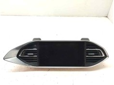 Recambio de pantalla multifuncion para peugeot 308 sw 1.6 blue-hdi fap referencia OEM IAM 9804496980  