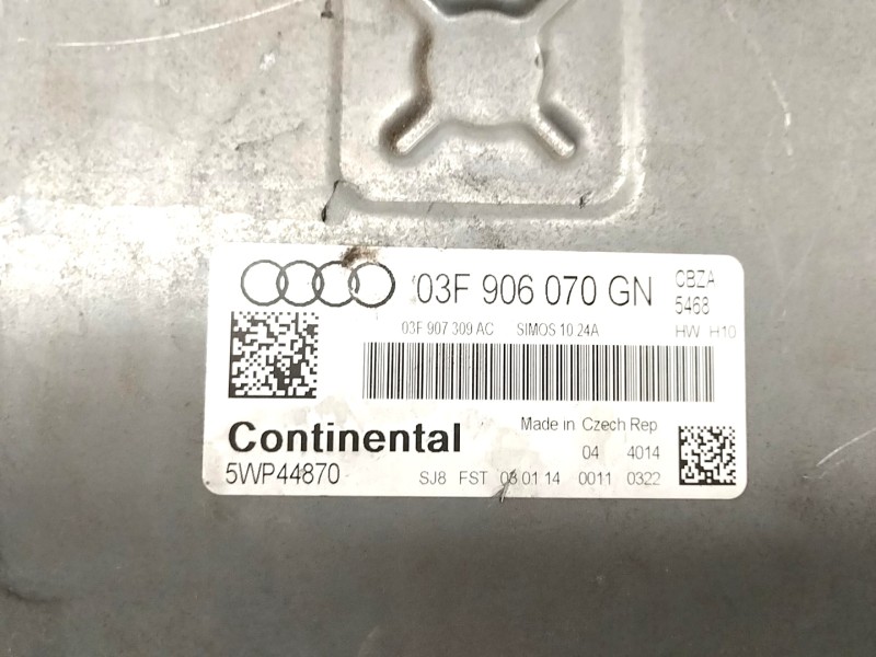 Recambio de centralita motor uce para audi a1 (8x) 1.2 16v tfsi referencia OEM IAM 03F906070GN  