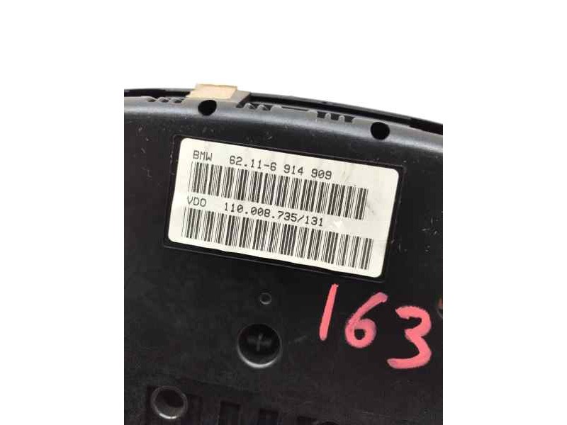 Recambio de cuadro instrumentos para bmw serie 5 berlina (e39) 520i 170 cv referencia OEM IAM 62116914909  