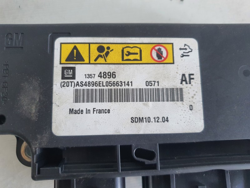 Recambio de centralita airbag para opel astra j sports tourer 1.7 16v cdti referencia OEM IAM 13574896  
							