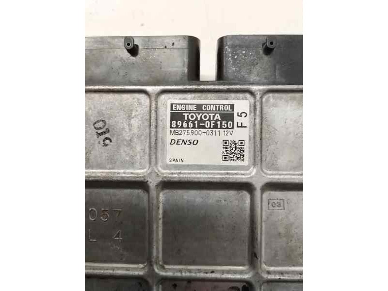 Recambio de centralita motor uce para toyota verso advance referencia OEM IAM 896610F150  