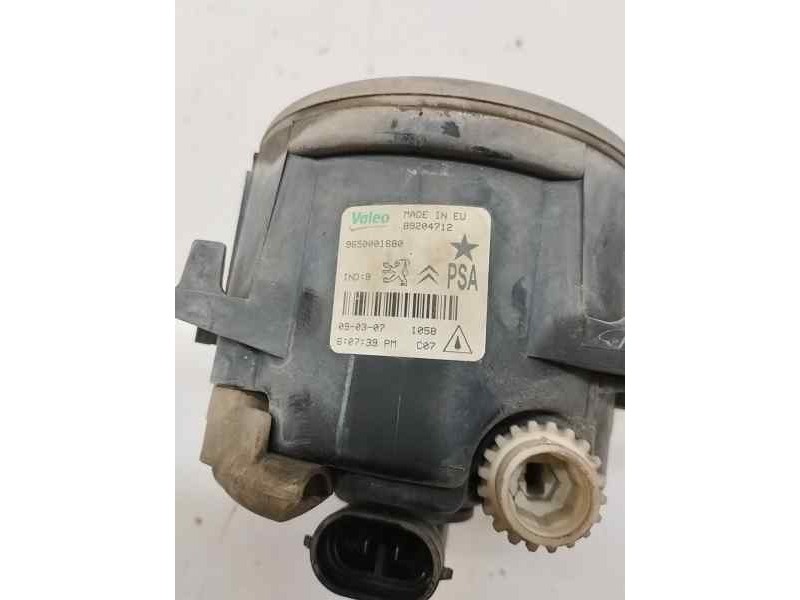 Recambio de faro antiniebla izquierdo para peugeot 307 break / sw (s1) 1.6 hdi 109cv referencia OEM IAM 9650001680  
							