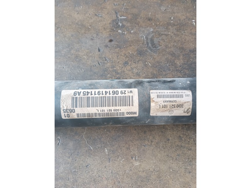 Recambio de transmision central para volkswagen phaeton (3d2/3d8) 3.0 v6 tdi dpf referencia OEM IAM 3D0521101L  
							