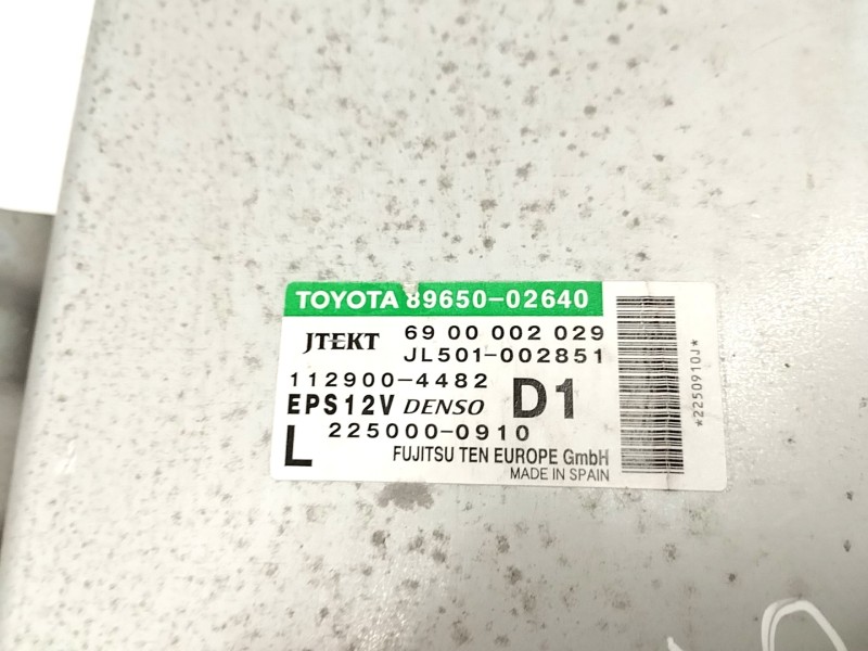 Recambio de modulo electronico para toyota auris 1.8 16v cat (híbrido) referencia OEM IAM 8965002640  