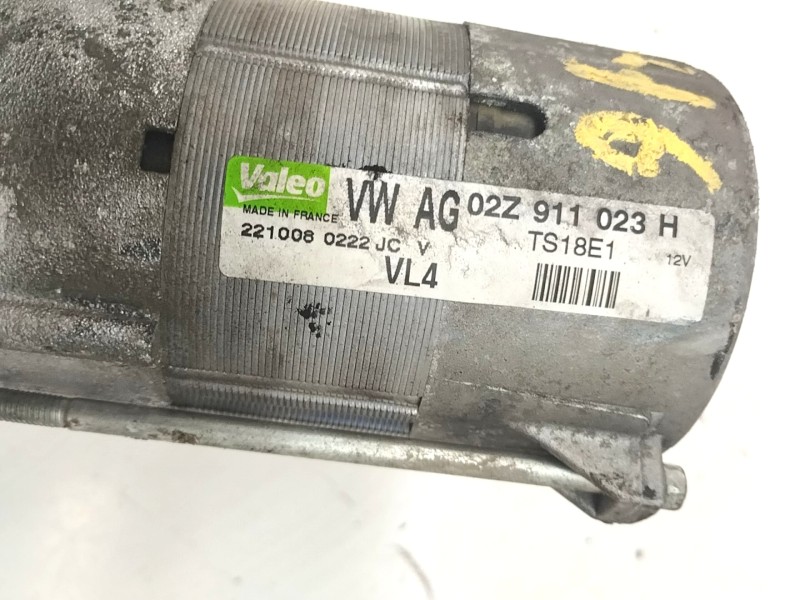 Recambio de motor arranque para seat ibiza sc (6j1) 1.9 tdi referencia OEM IAM 02Z911023H  