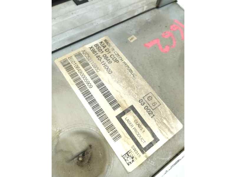 Recambio de sistema audio / radio cd para kia cee´d 1.6 crdi referencia OEM IAM BS010649  