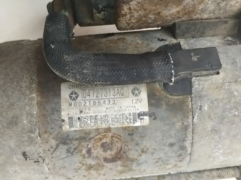 Recambio de motor arranque para chrysler voyager (rg) 2.5 crd cat referencia OEM IAM 04727313AC  