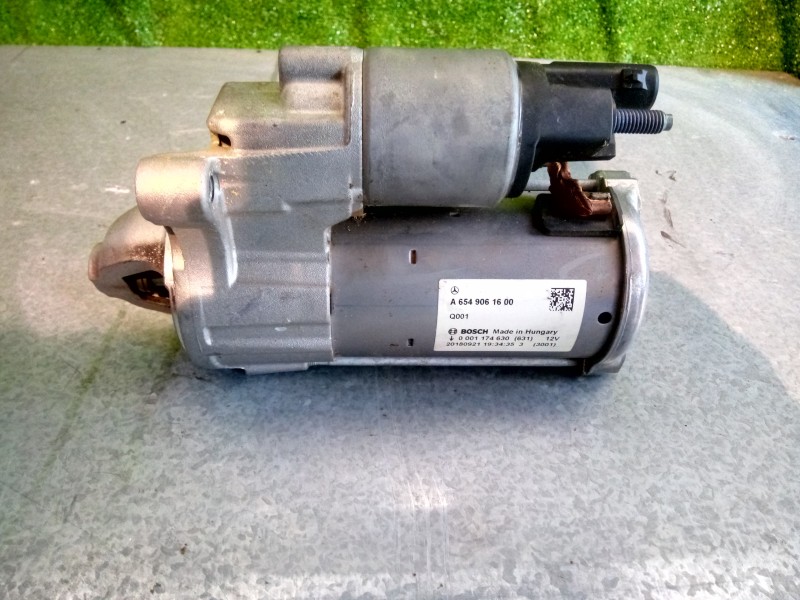Recambio de motor arranque para mercedes-benz clase c (w205) lim. 1.6 cdi cat referencia OEM IAM A6549061600  