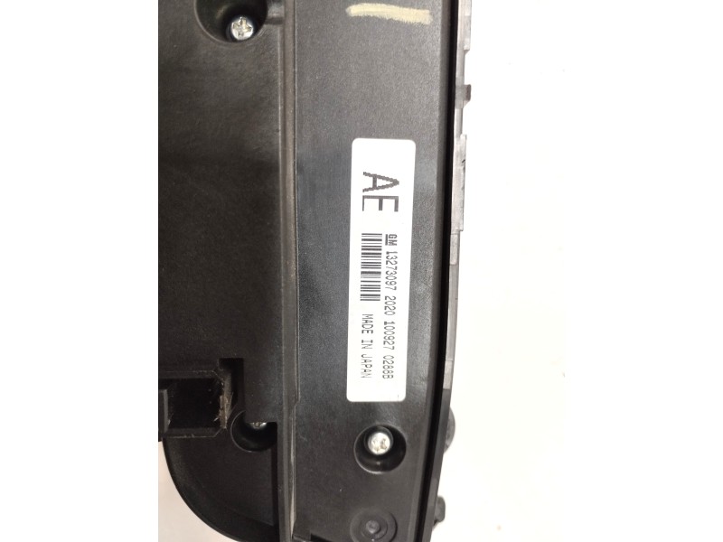 Recambio de mando climatizador para opel insignia sports tourer sport referencia OEM IAM 13273097  