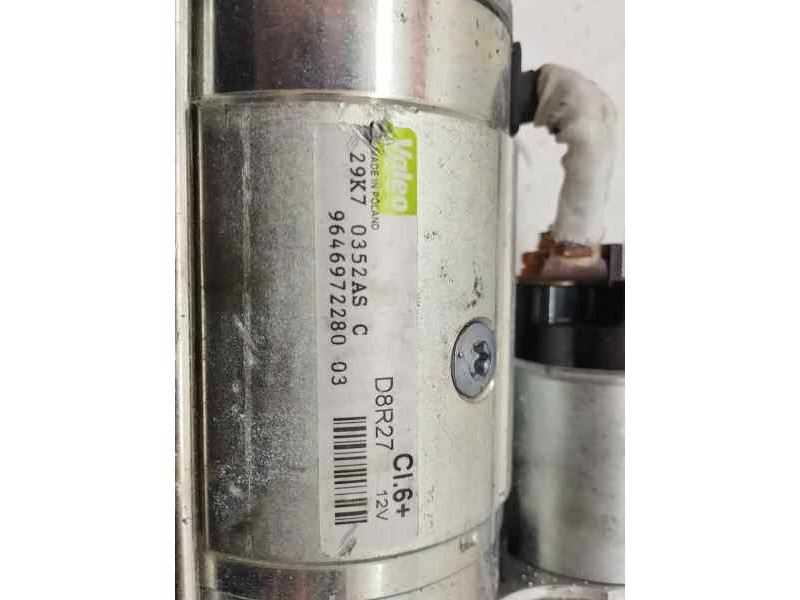 Recambio de motor arranque para citroën xsara picasso 1.6 hdi sx referencia OEM IAM 9646972280   Recambio de motor arranque para citroën xsara picasso 1.6 hdi sx referencia OEM IAM 9646972280