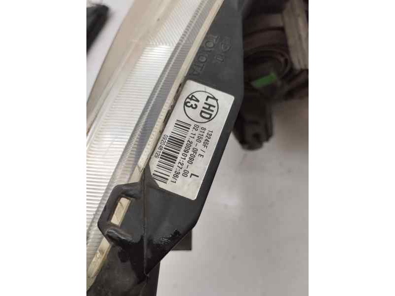 Recambio de faro izquierdo para toyota verso advance referencia OEM IAM 811500F09000  