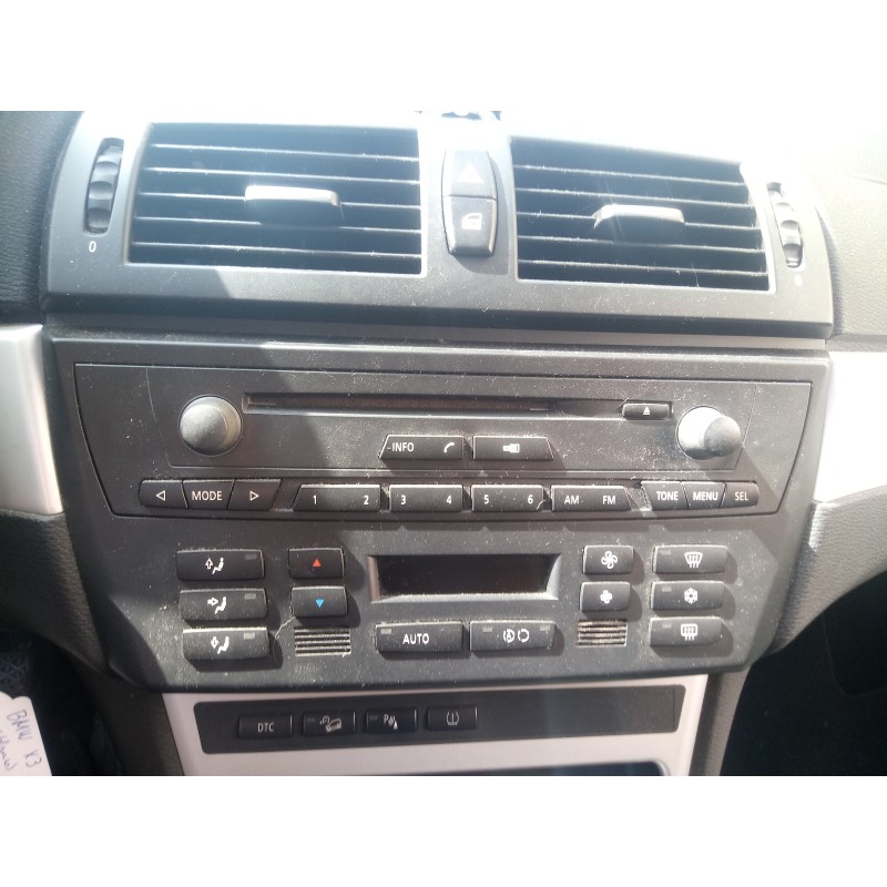 Recambio de sistema audio / radio cd para bmw x3 (e83) 2.0 turbodiesel cat referencia OEM IAM   