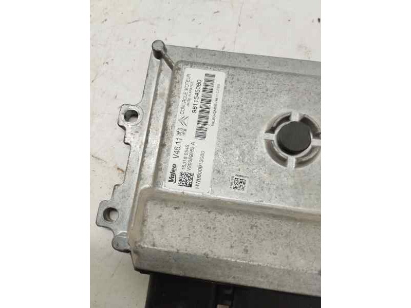 Recambio de centralita motor uce para citroën c3 1.2 vti 82 cv referencia OEM IAM 9811545080  
							