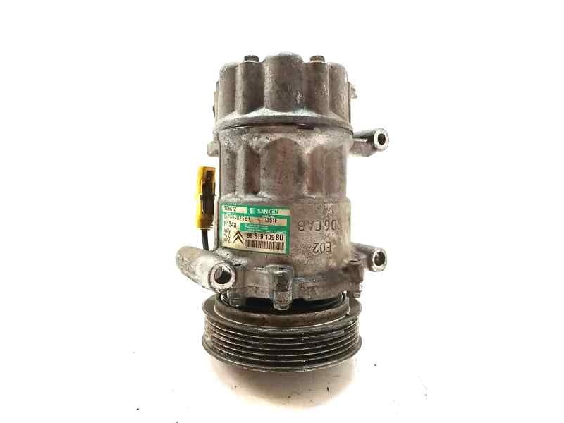 Recambio de compresor aire acondicionado para citroën c4 coupe 1.6 16v hdi referencia OEM IAM 9651910980  
							