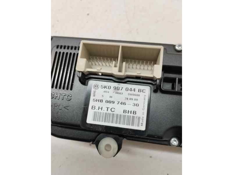 Recambio de mando climatizador para volkswagen golf vi (5k1) 1.4 16v tsi referencia OEM IAM 5K0907044BC  