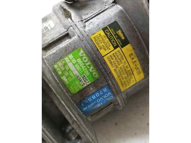 Recambio de compresor aire acondicionado para volvo s80 berlina 2.5 d referencia OEM IAM 8684286   Recambio de compresor aire acondicionado para volvo s80 berlina 2.5 d referencia OEM IAM 8684286